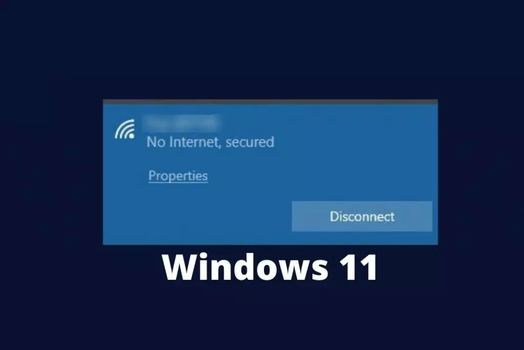 如何修复 Windows 11 中没有 Internet 安全错误