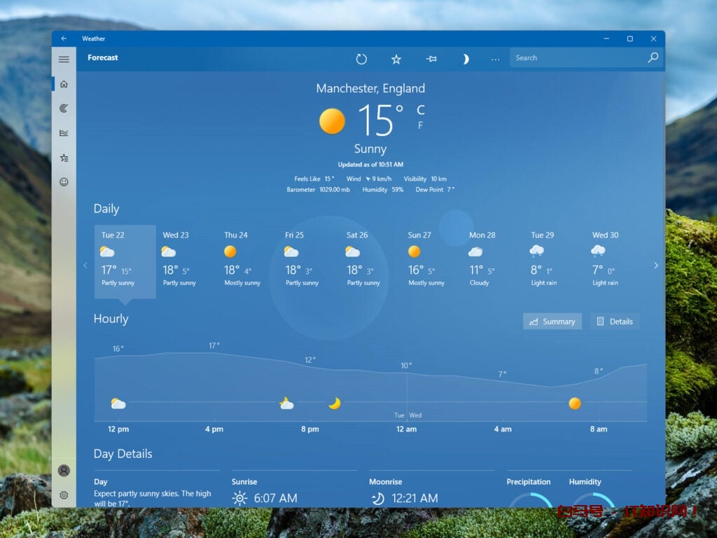 微软天气应用