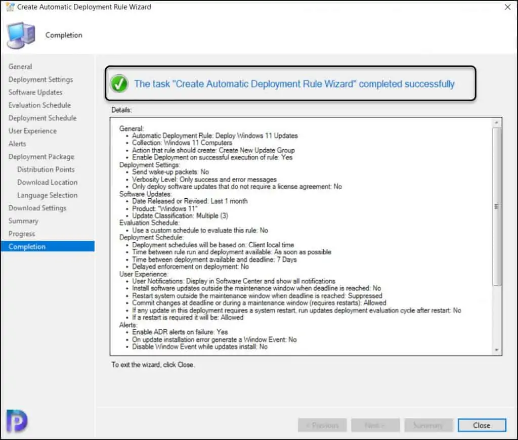 Windows 11 更新 ConfigMgr ADR