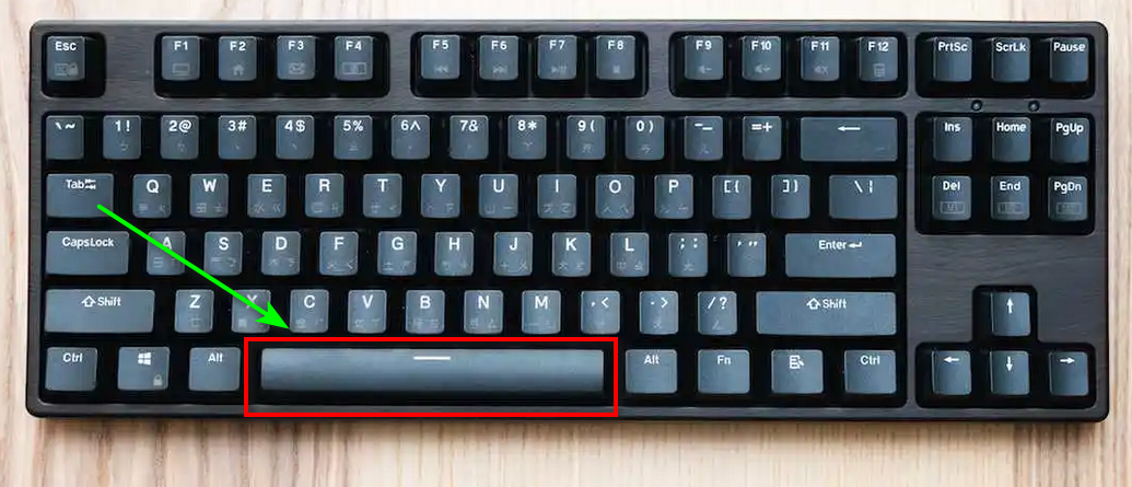 电脑上spacebar是哪个键（史上最全键盘按键知识）