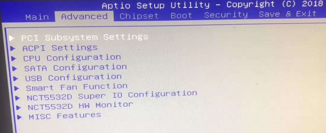 aptio setup utility 2018 bios系统重装不显示U盘