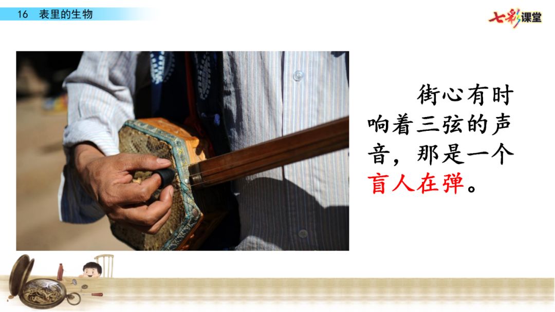 部编语文六年级下册16课《表里的生物》知识点+图文解读+课堂测试