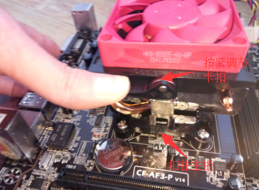 amd的cpu与风扇安装简单秒会