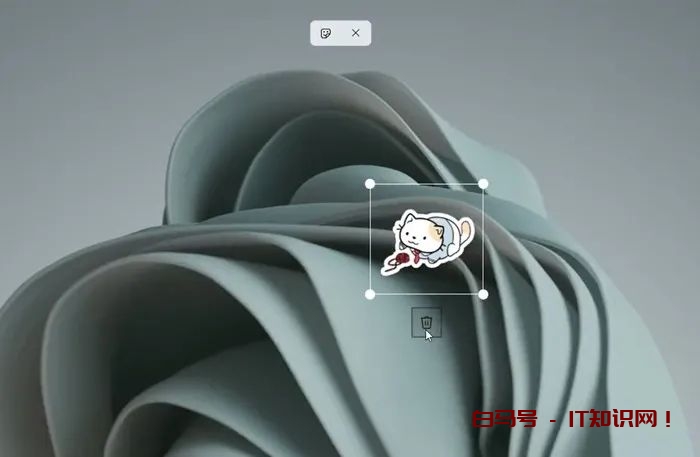 Win11桌面新玩法！Win11桌面贴纸抢先上手体验