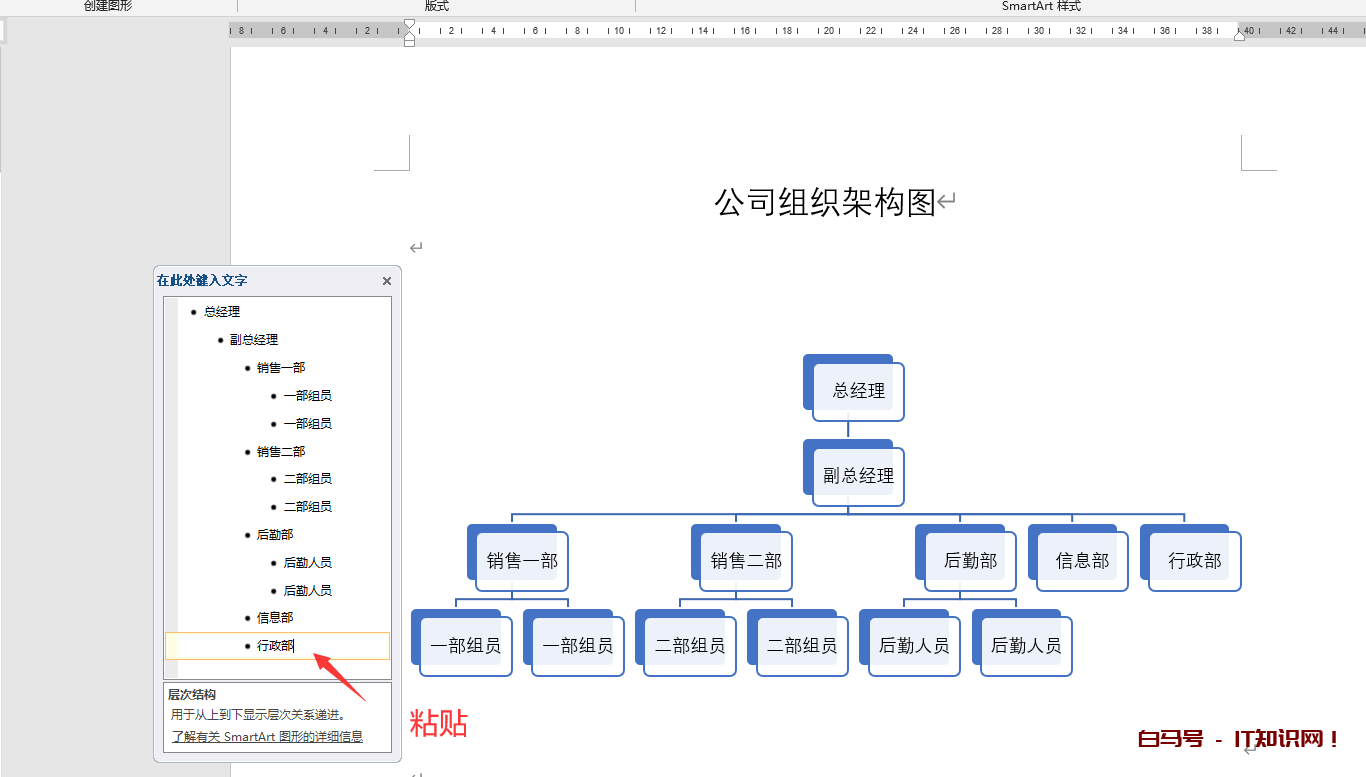 word无脑架构图设计技巧，快捷一键生成，职场小白一看就会