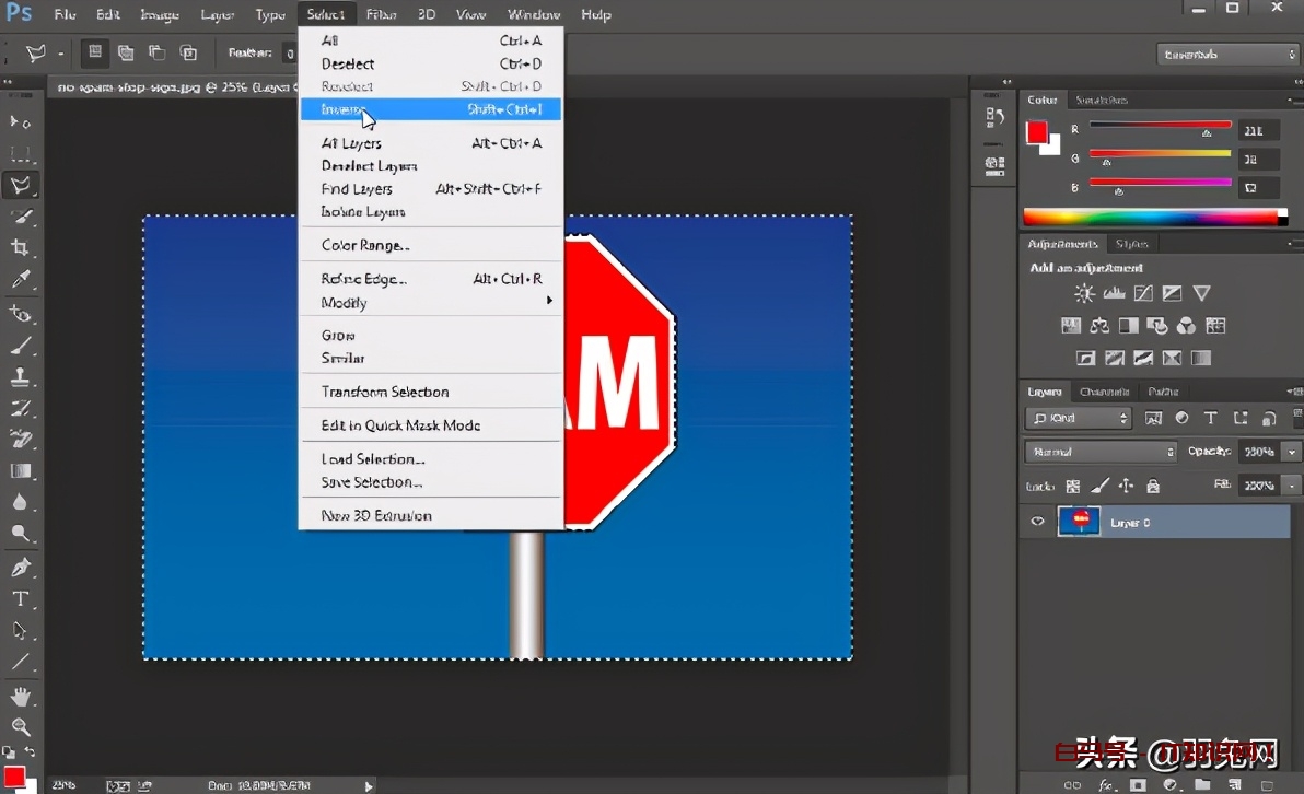「ps技巧」在Photoshop中使背景透明的方法