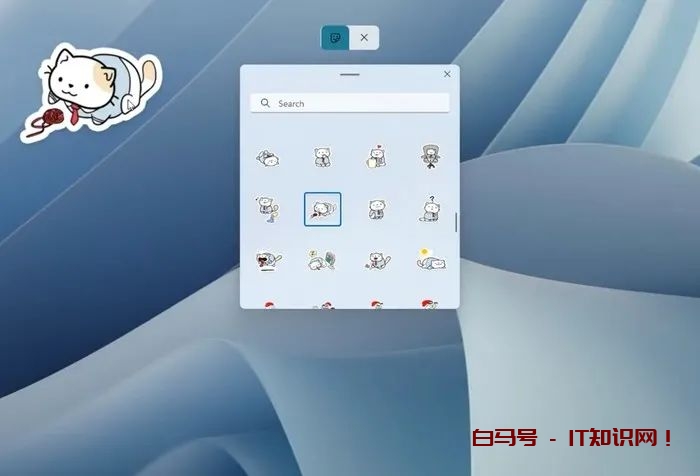 Win11桌面新玩法！Win11桌面贴纸抢先上手体验