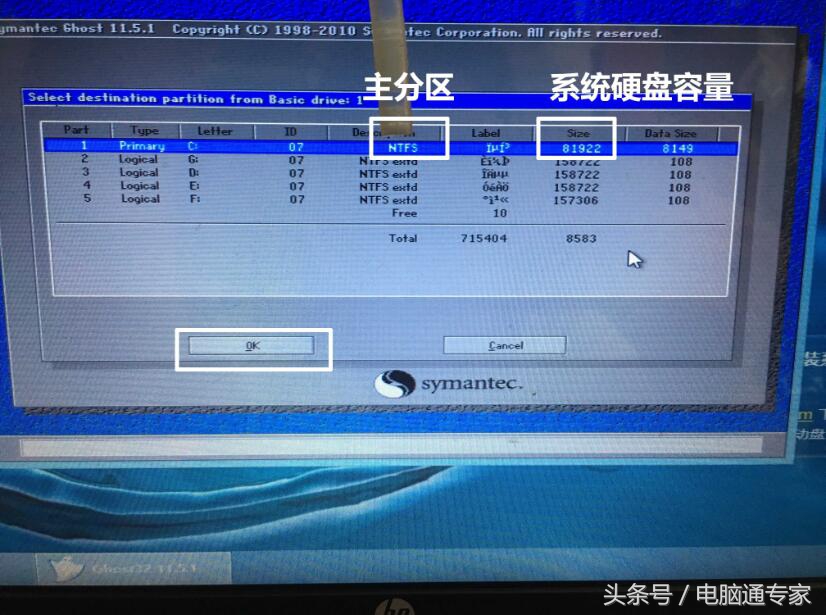 Windows7系统GHOST现场安装图解，非常详细到每一步！