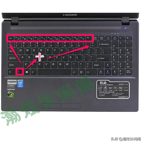 神舟、小米、华为笔记本电脑Fn组合键功能
