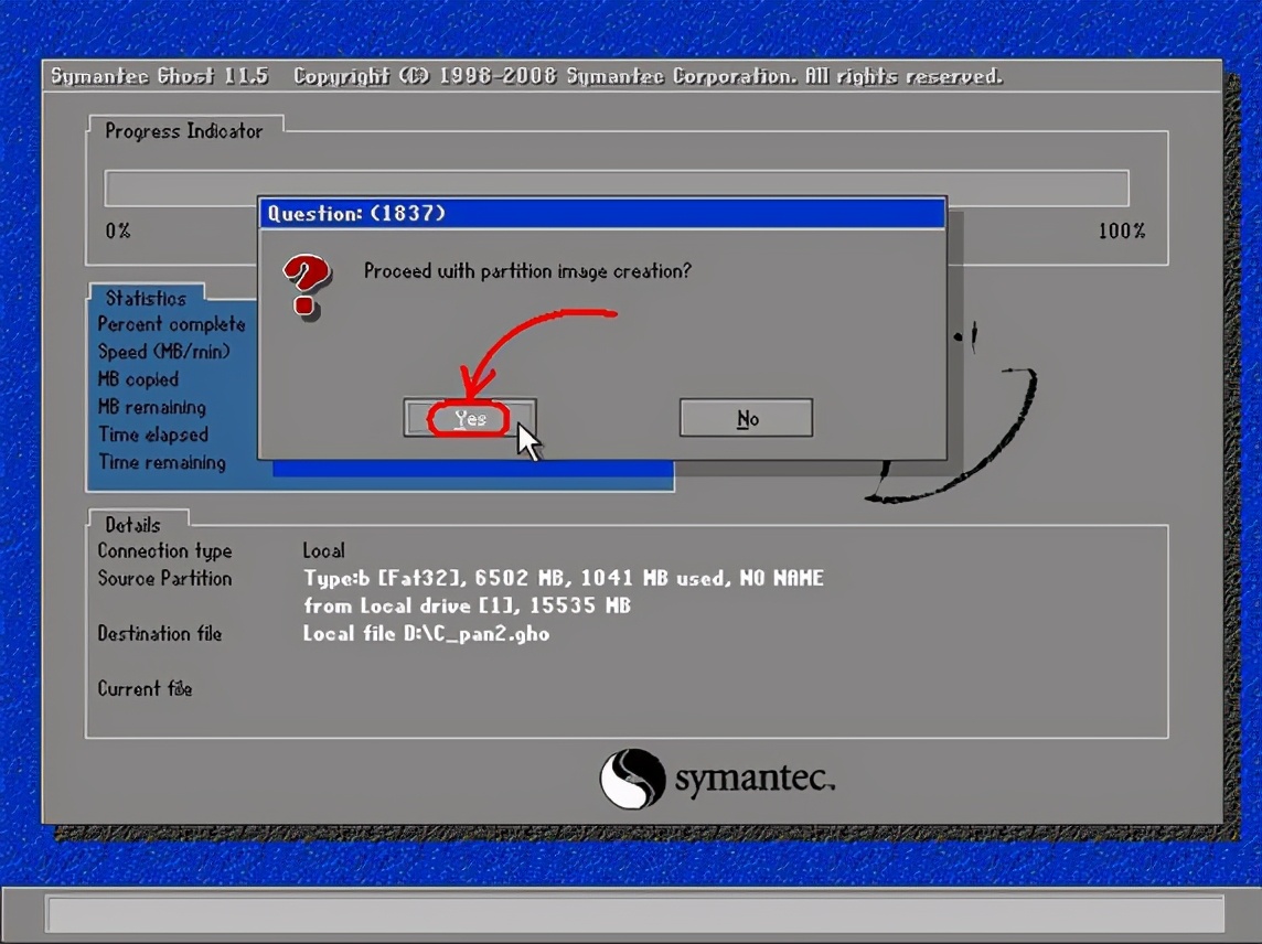 ghost 教程Windows图文详解!刘天赐教你ghost 教程备份 还原系统图解