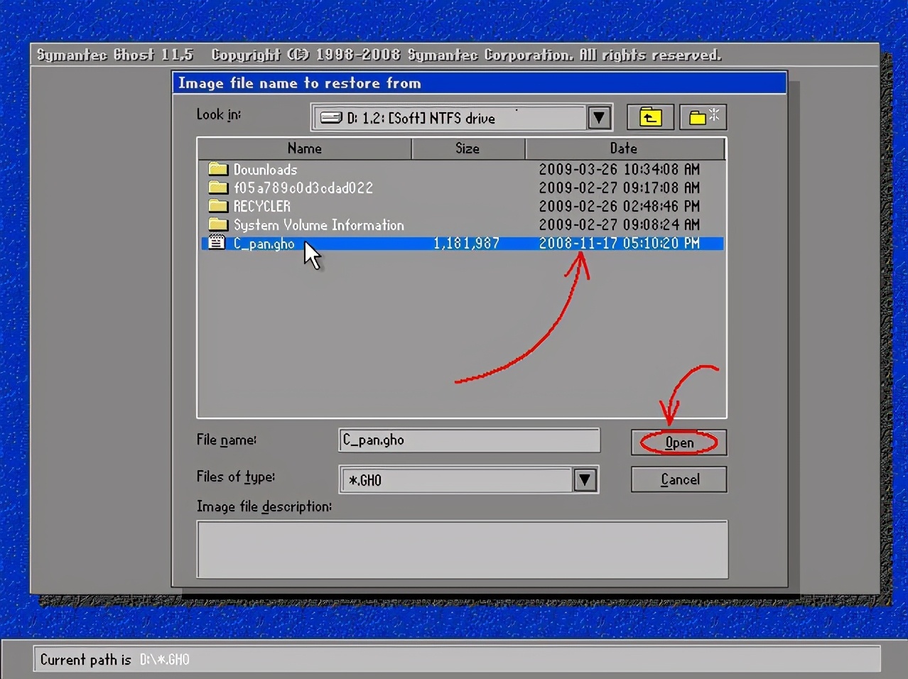 ghost 教程Windows图文详解!刘天赐教你ghost 教程备份 还原系统图解
