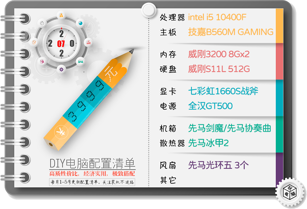 游戏电脑配置怎么选（2022五款游戏电脑配置清单及价格）