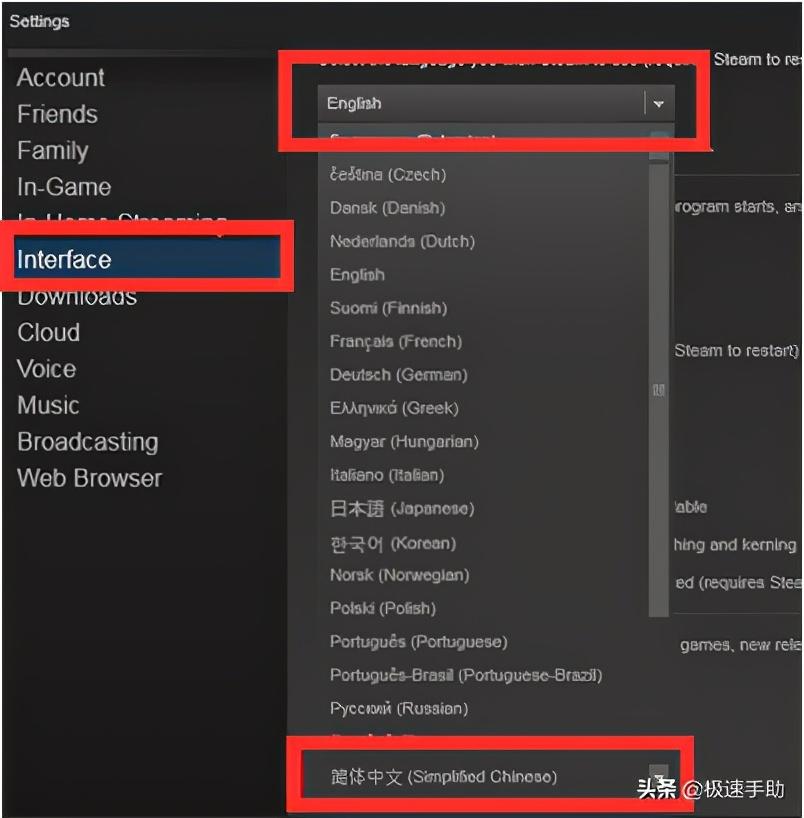 苹果steam改中文（macsteam英文怎么改中文操作方法）