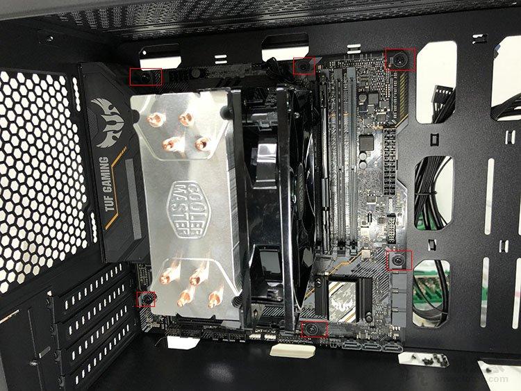 组装电脑步骤图解教程（台式电脑安装步骤图）