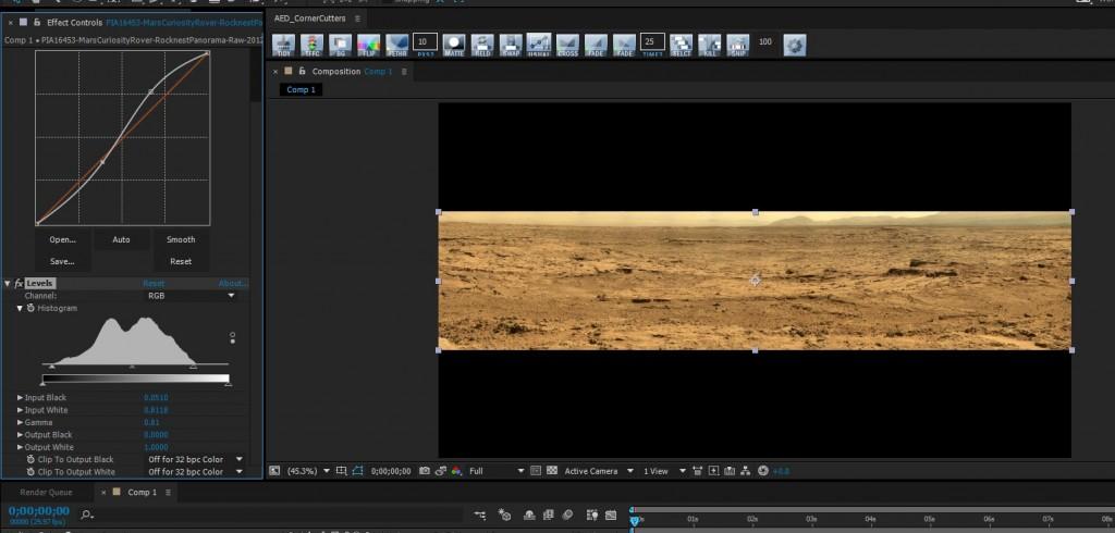 ae一级调色和二级调色(AE基础调色与特效概念解析)